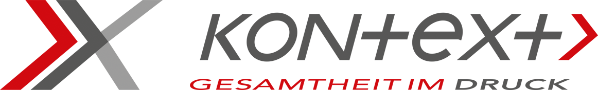 Logo Kontext - Gesamtheit im Druck